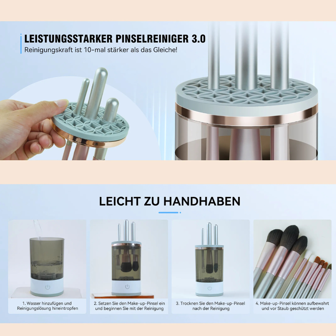 Elektrischer Pinselreiniger "Cleany"